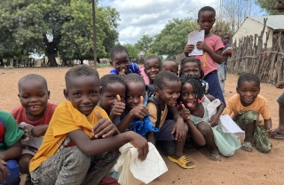 Enfants au Mozambique